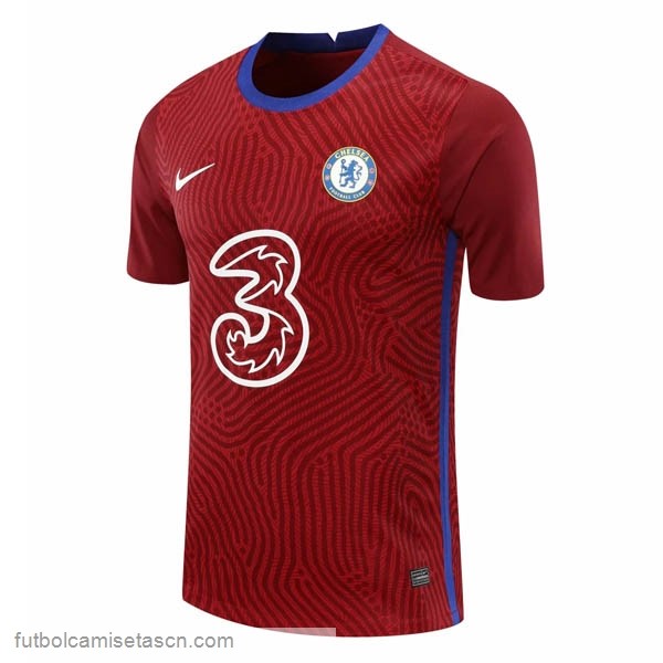 Tailandia Camiseta Chelsea Portero 2020/21 Borgona